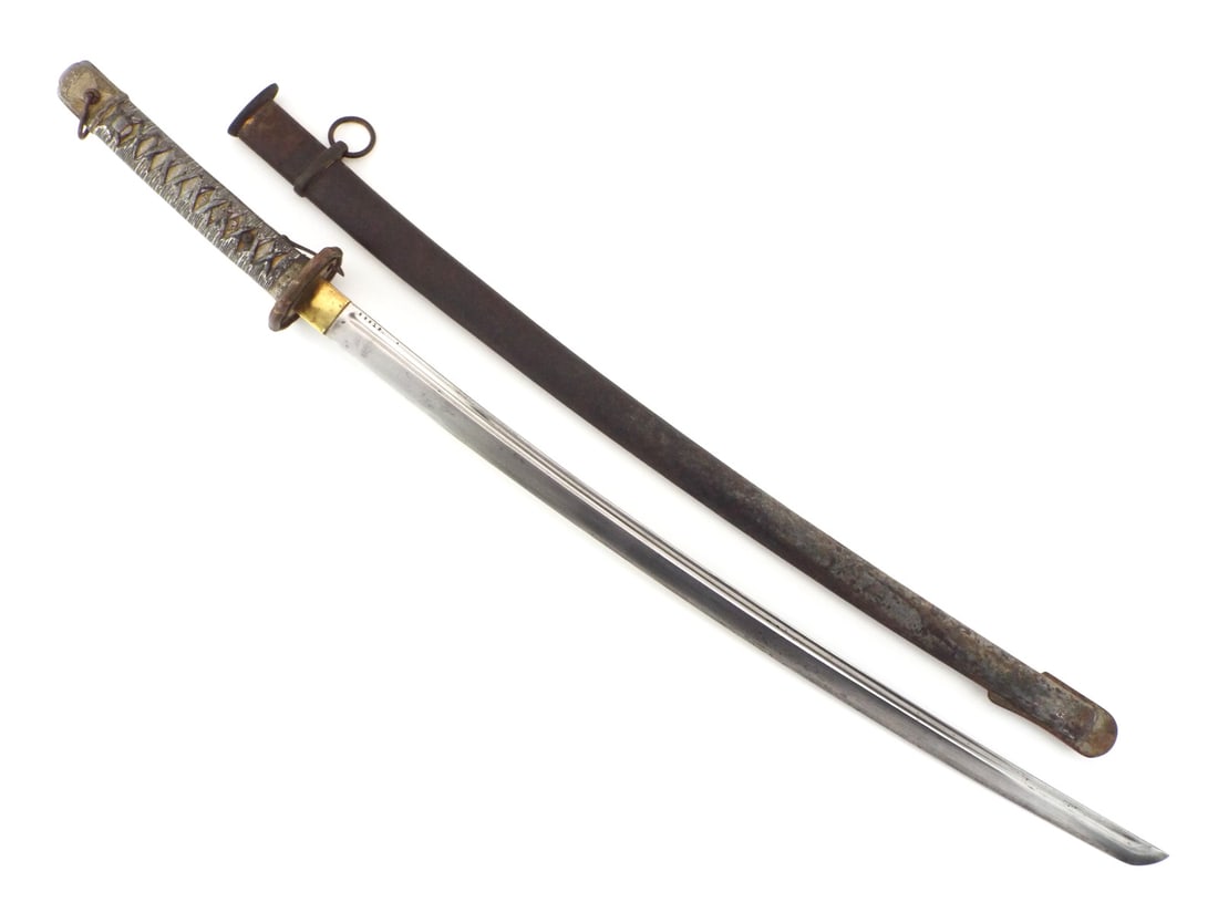 Rare early WWII Japanese NCO Officers Sword MATCHING NUMBERS (1 of 20)