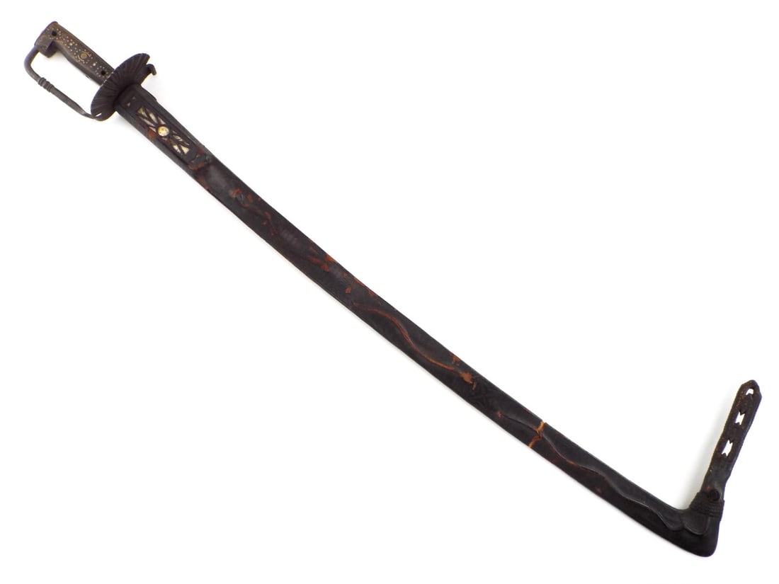 Fine North African Berber Sword with Exceptional Scabbard (1 of 19)
