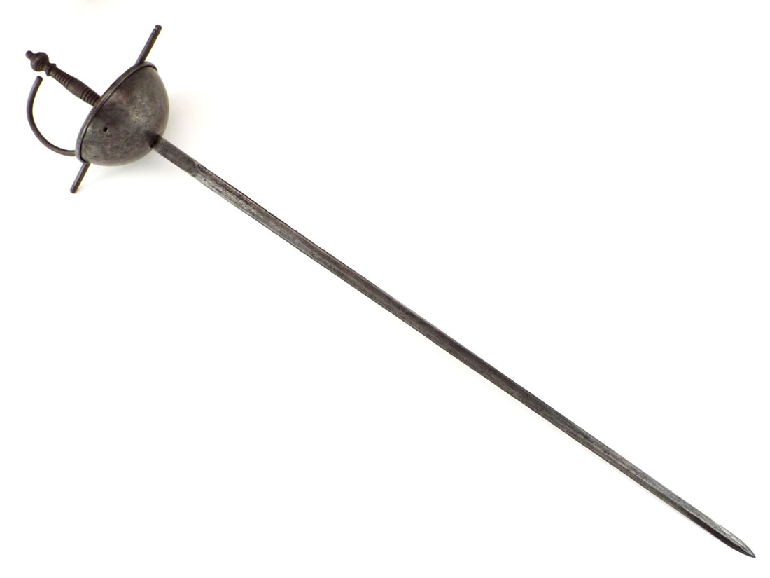 18th C. Italian CUP HILT RAPIER (1 of 20)