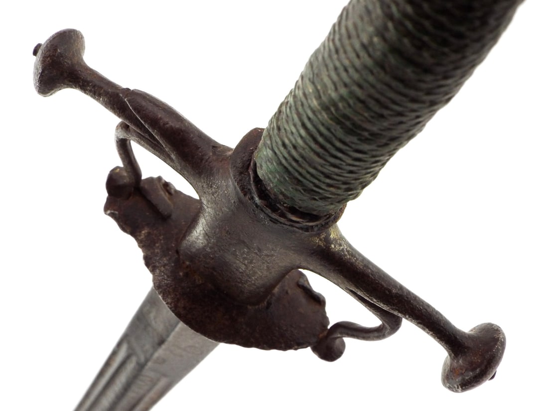 Seldom Encountered 17C. French Transitional DAGGER Rapier - 15