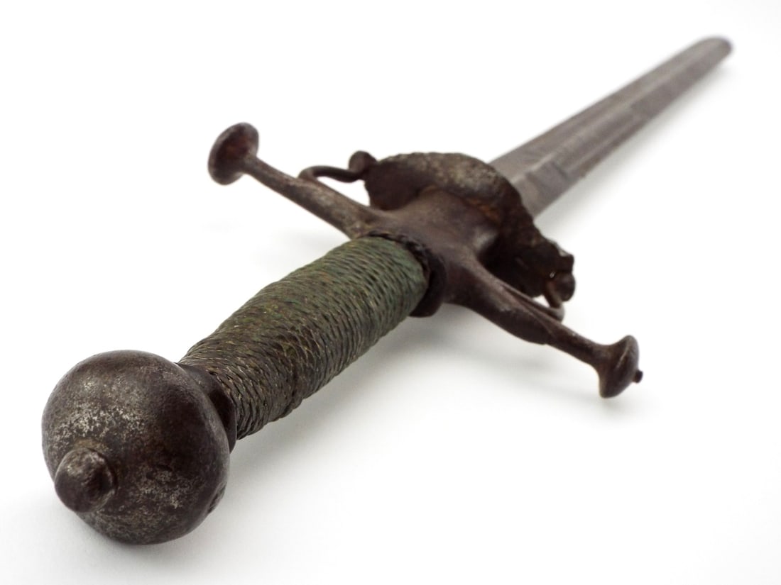 Seldom Encountered 17C. French Transitional DAGGER Rapier - 5