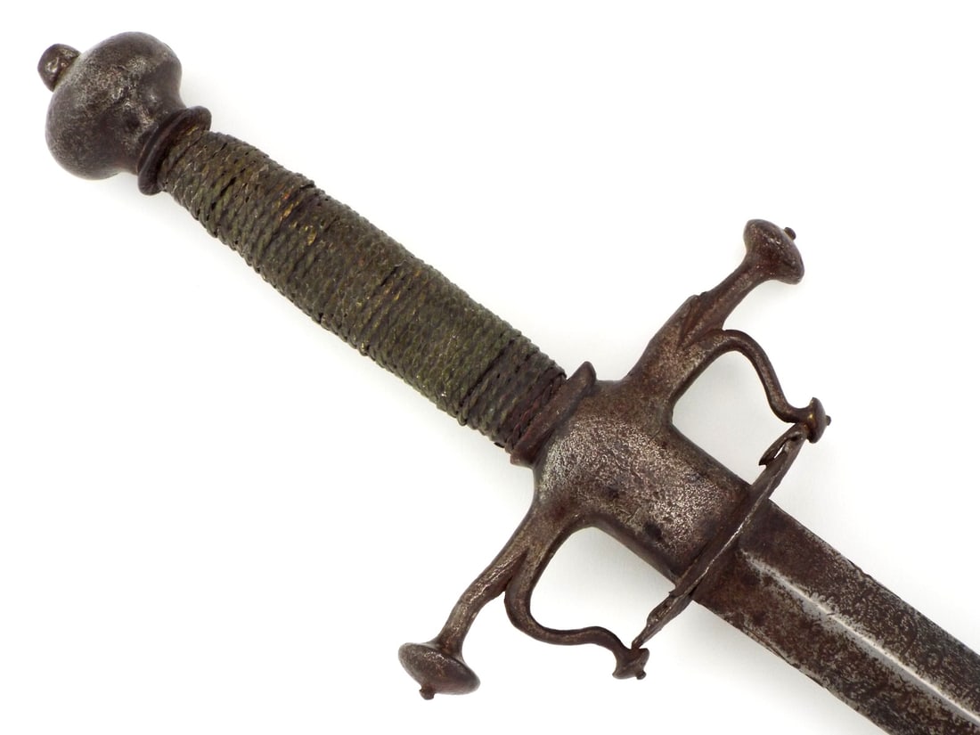Seldom Encountered 17C. French Transitional DAGGER Rapier - 9