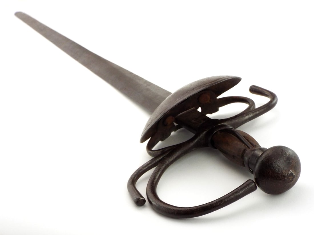 16th-17TH C. Italian CAVALRY BROADSWORD - 20