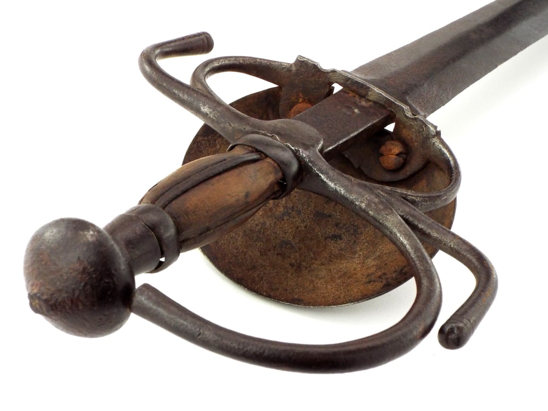 16th-17TH C. Italian CAVALRY BROADSWORD - 9