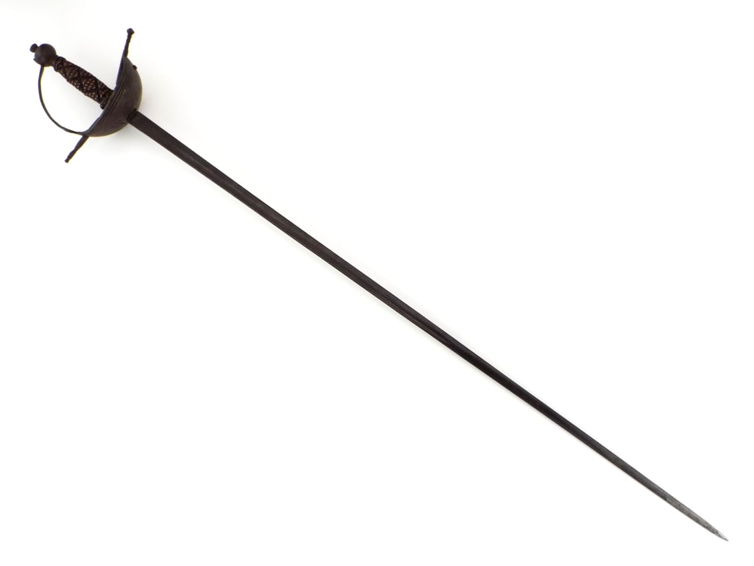 Early 17th C. Italian Cup Hilt Rapier (1 of 17)