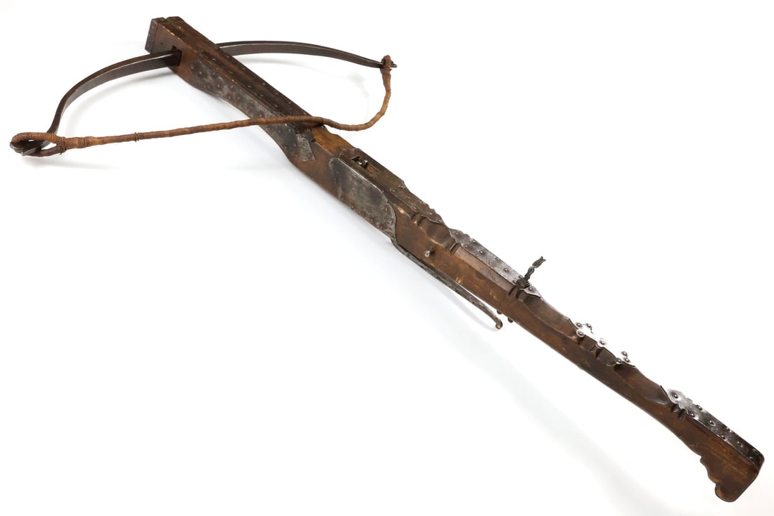 17th-18th C. Type German Heavy Crossbow with a Steel Prod - 4
