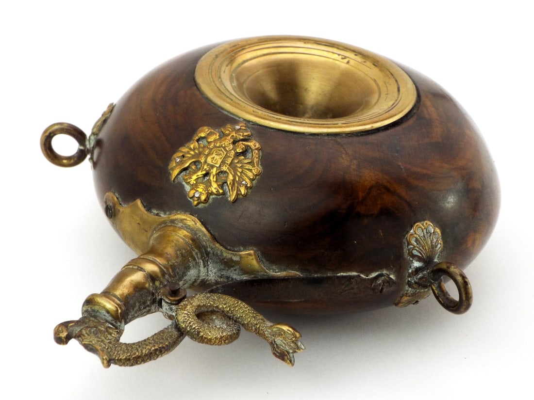 Rare Imperial Russian Aristocrat Hunting Powder Flask (1 of 14)
