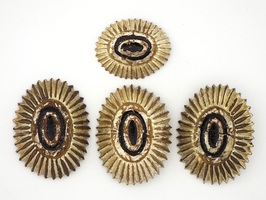 Lot of Imperial Russian Army WWI Military Hat Cap Badges: Lot of Imperial Russian Army WWI Military Hat Cap Badges