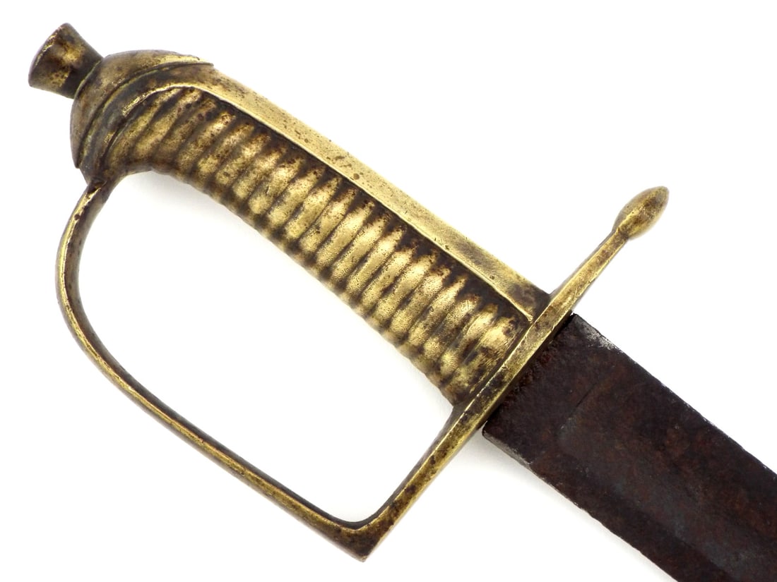 Rare Napoleonic French M1767 GRENADIER Hanger Battle Sword (1 of 10)