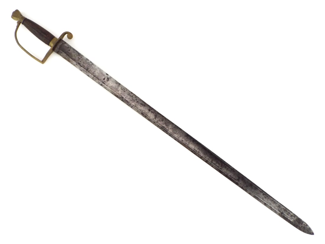 Rare American Made Revolutionary War Spadroon Sword (1 of 14)
