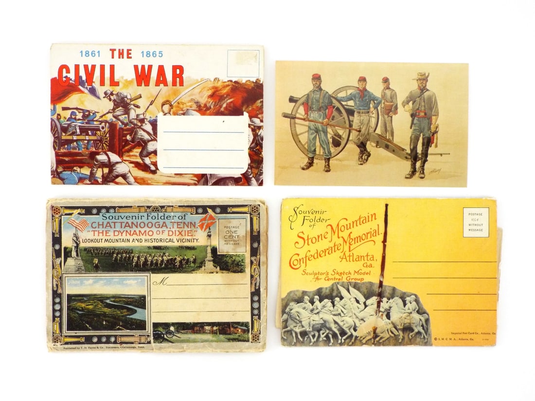 Civil War Souvenir Postcards (1 of 10)