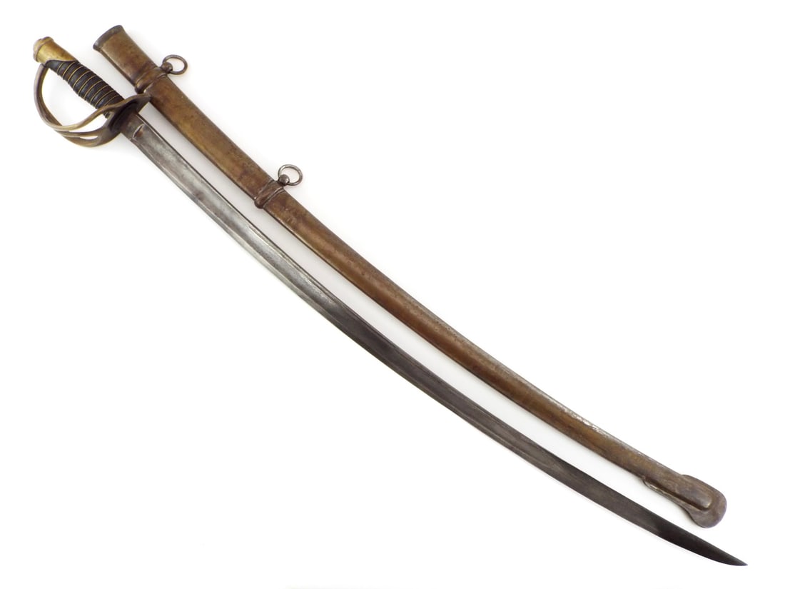 American Civil War Cavalry Sword by AMES Dated 1849 (1 of 18)