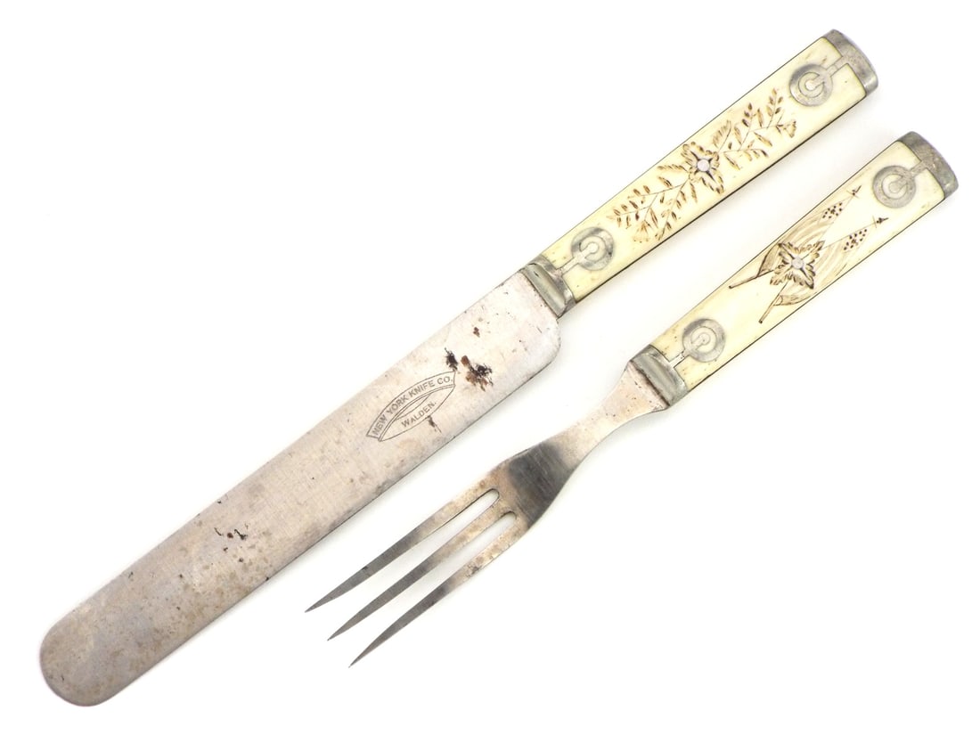 American Civil War era Cutlery Set (1 of 17)