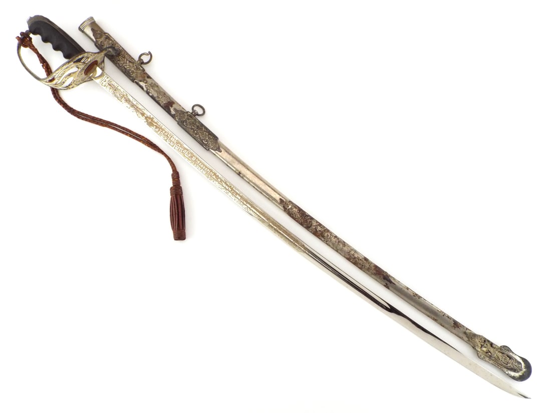 American M 1902 OFFICER'S' Presentation Sword (1 of 20)