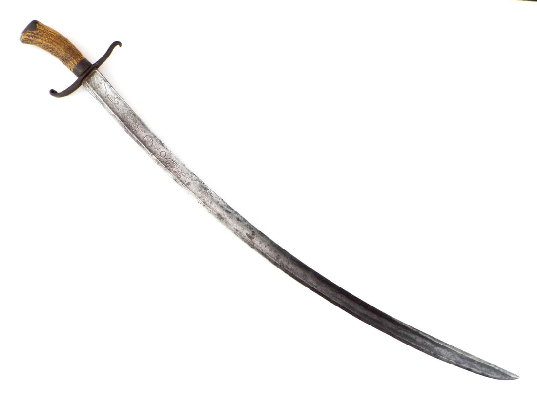 ULTRA RARE Late 17th C. Hungarian Dragoons Battle Sword (1 of 20)