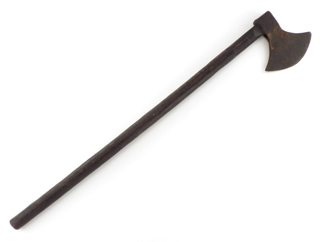 18th-19th C. European Curved Blade Naval BOARDING AXE Style (1 of 18)