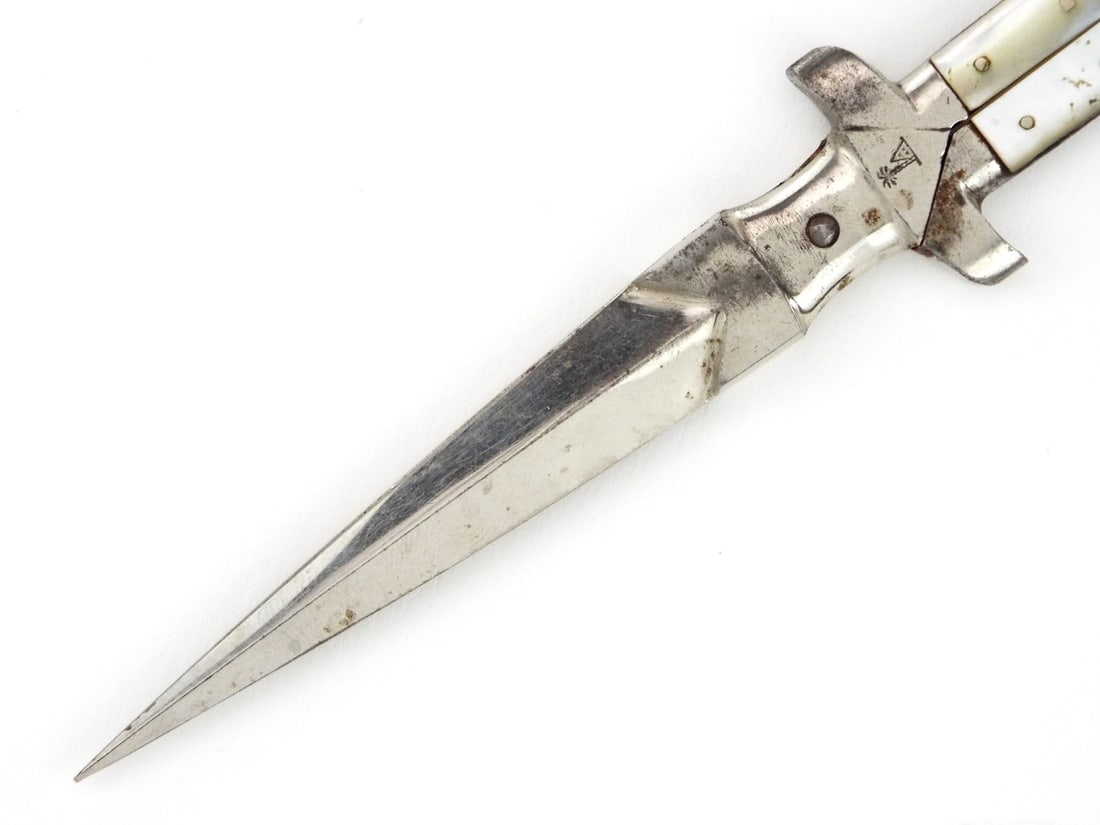 German made Prostitute Push Dagger Scissors - 5