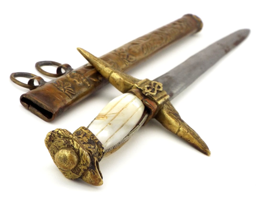 Italian WWI-WWII Naval Officer Dirk - 12