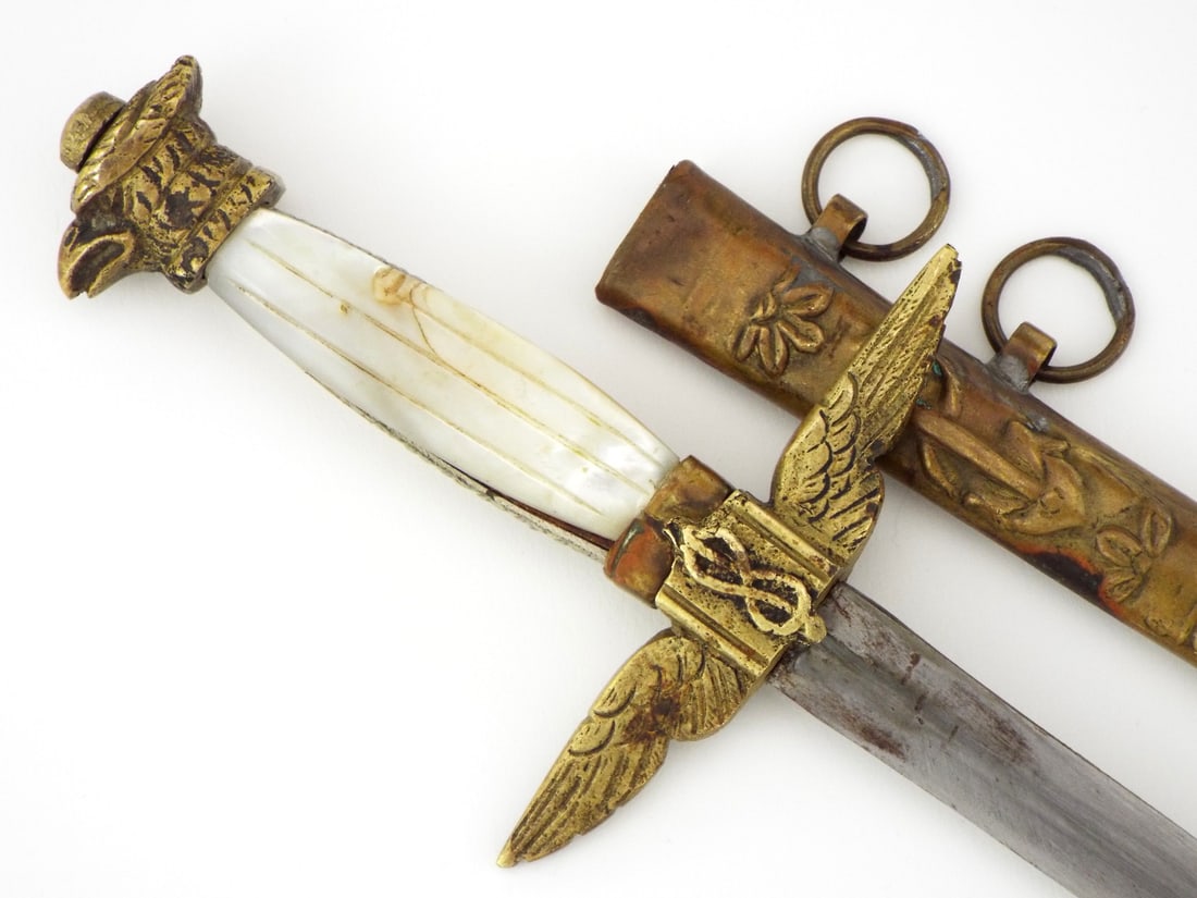 Italian WWI-WWII Naval Officer Dirk - 2