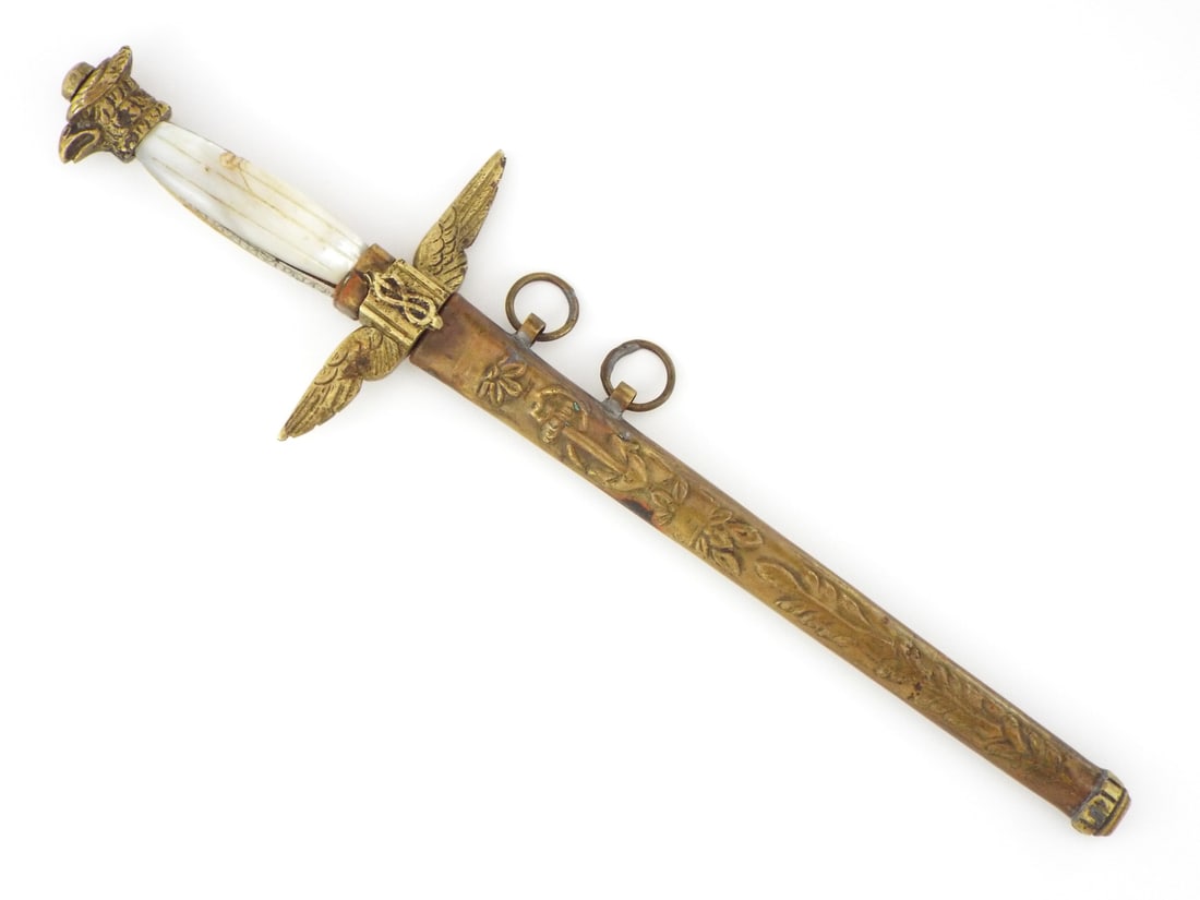 Italian WWI-WWII Naval Officer Dirk - 3