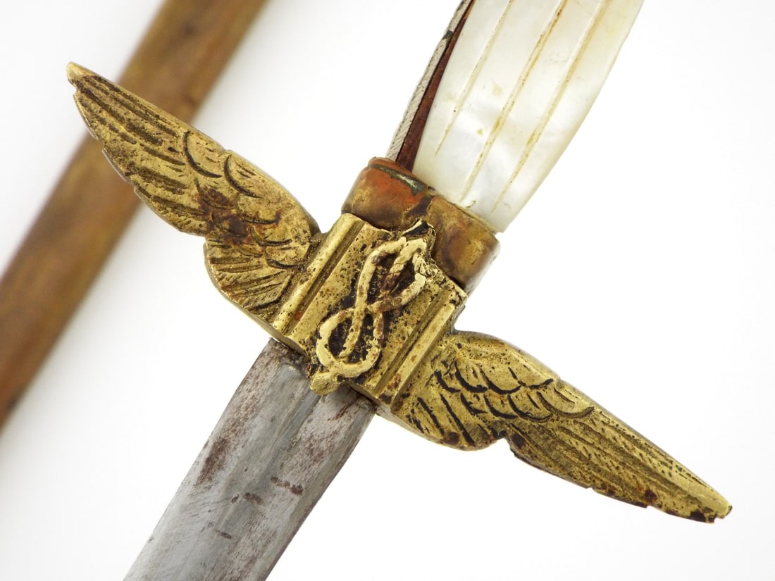 Italian WWI-WWII Naval Officer Dirk - 7