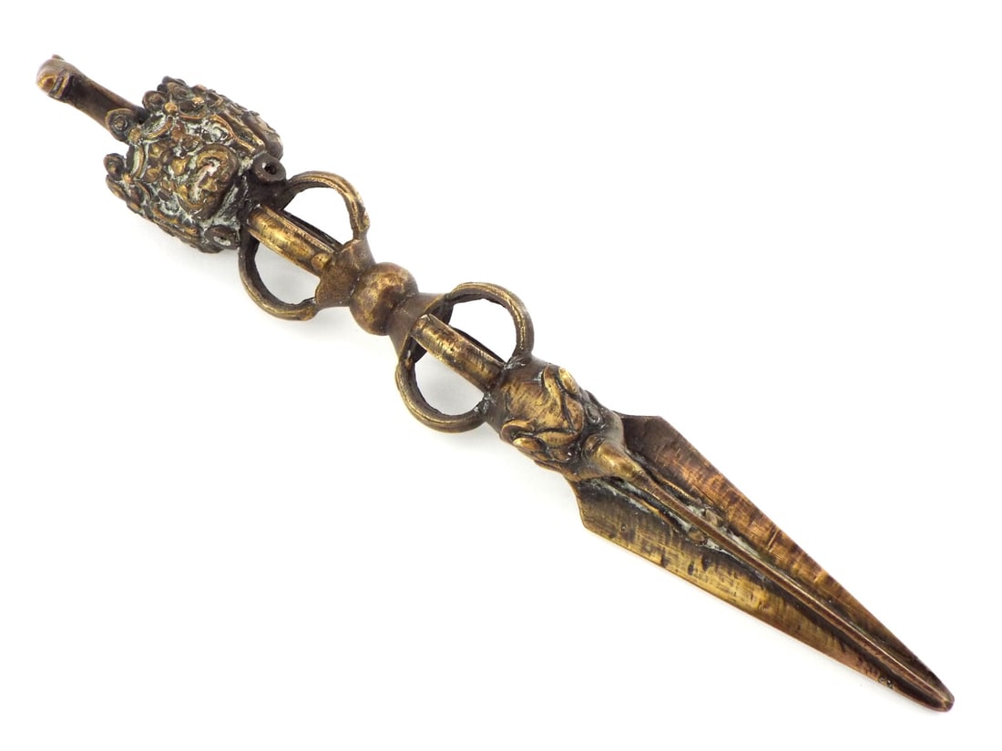 Tibetan Phurpa Ritual Dagger: Tibetan Phurpa Ritual Dagger