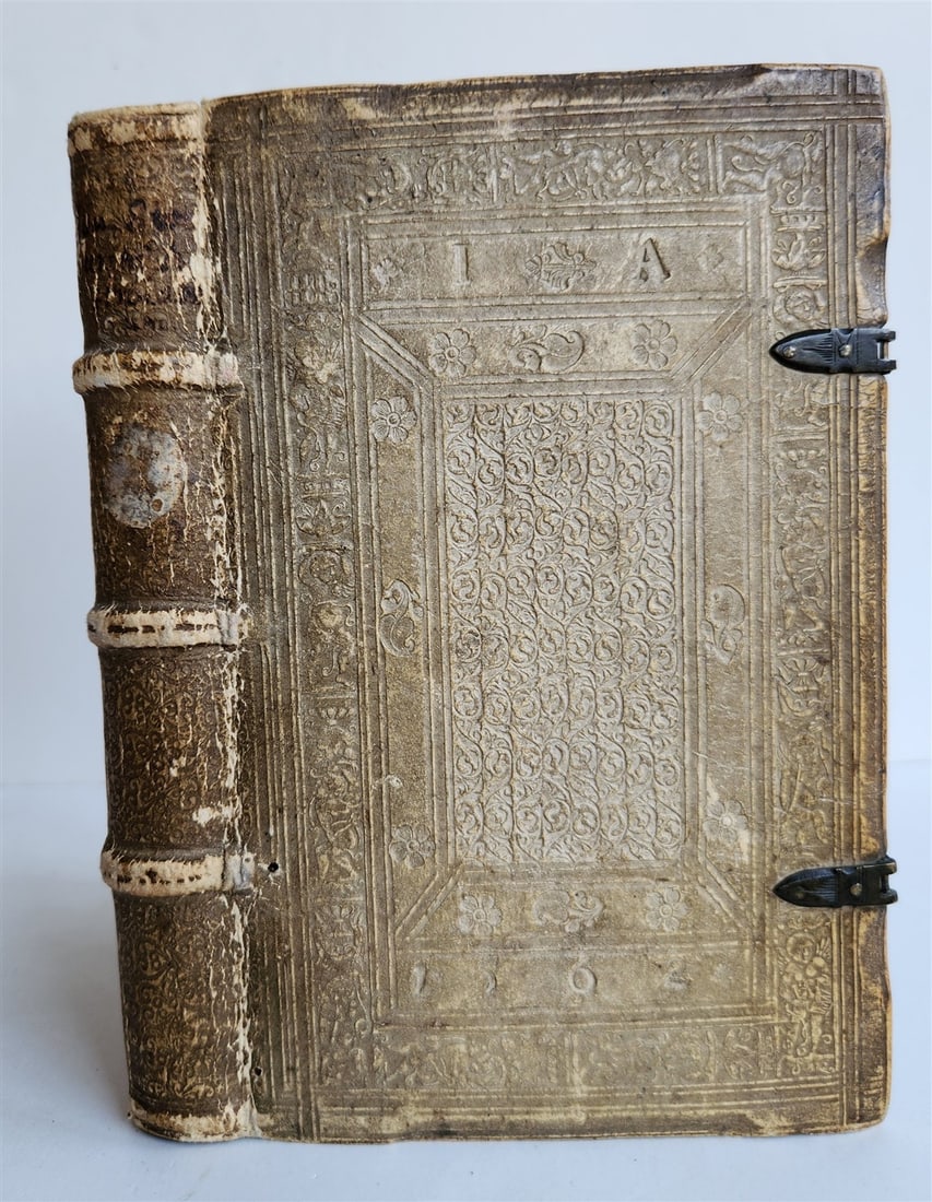 1553 ASTRONOMY Elucidatio Fabricae Ususque Astrolabii by J. STOEFFLER antique: Johannes Stoeffler (1452-1531). Elucidatio Fabricae Ususque Astrolabii. Paris: Apud Gulielmum Cavellat; 1553. first Cavellat edition & first edition printed in Paris;. woodcut printer's device to titl