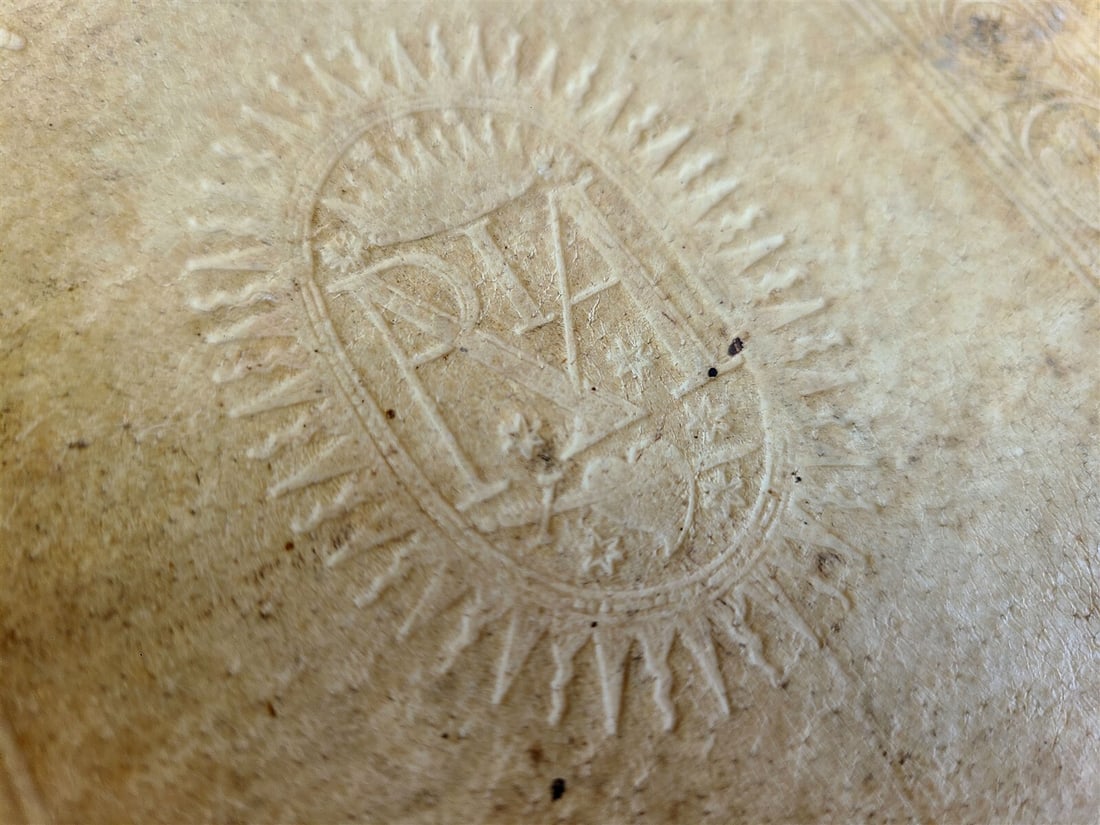 1753 - 1756 2 VOLUMES PIGSKIN BOUND FOLIOS w/ CLASPS antique SERMONS by SEEAUER - 6