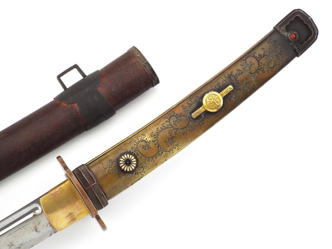 Important mid 17th century Samurai TACHI Signed Shinano Daijo Fujiwara Tadakuni - 14