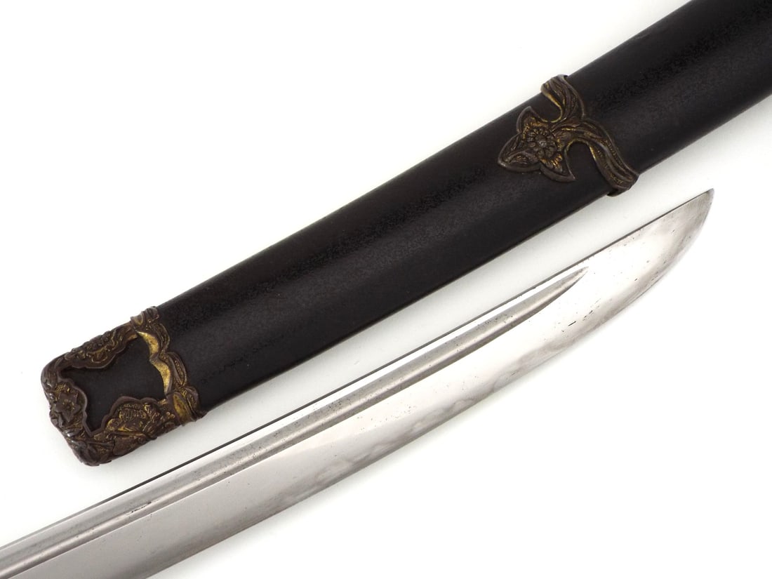 Sturdy Suriage Grooved Koto Wakizashi in Original Polish - 19