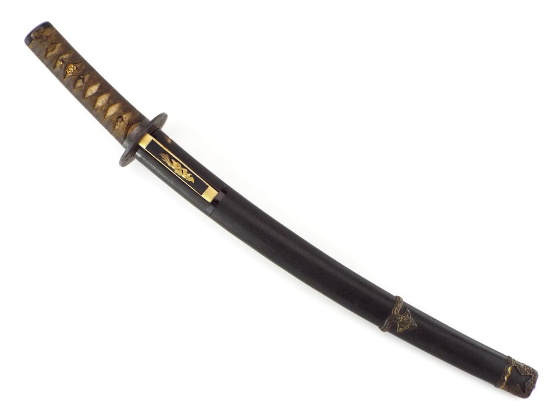 Sturdy Suriage Grooved Koto Wakizashi in Original Polish - 3