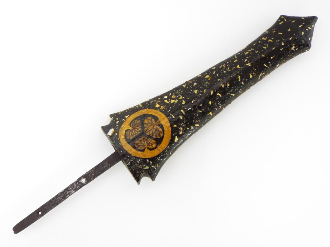 MASSIVE Japanese Samurai KOTO YARI Spear Head Signed SHIZU SABURO KANEUJI - 2