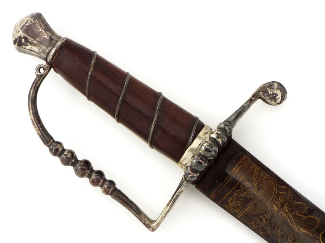 Superb Quality Napoleonic Silver Hilted General Staff Officers Sword (1 of 20)