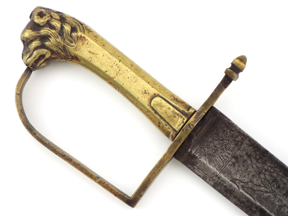 Scarce Napoleonic Wars era French Royal Guard Officers Sword (1 of 20)