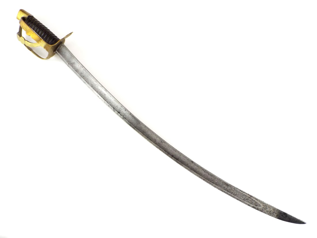Massive French pre Napoleonic Cavalry Officer's Saber (1 of 19)