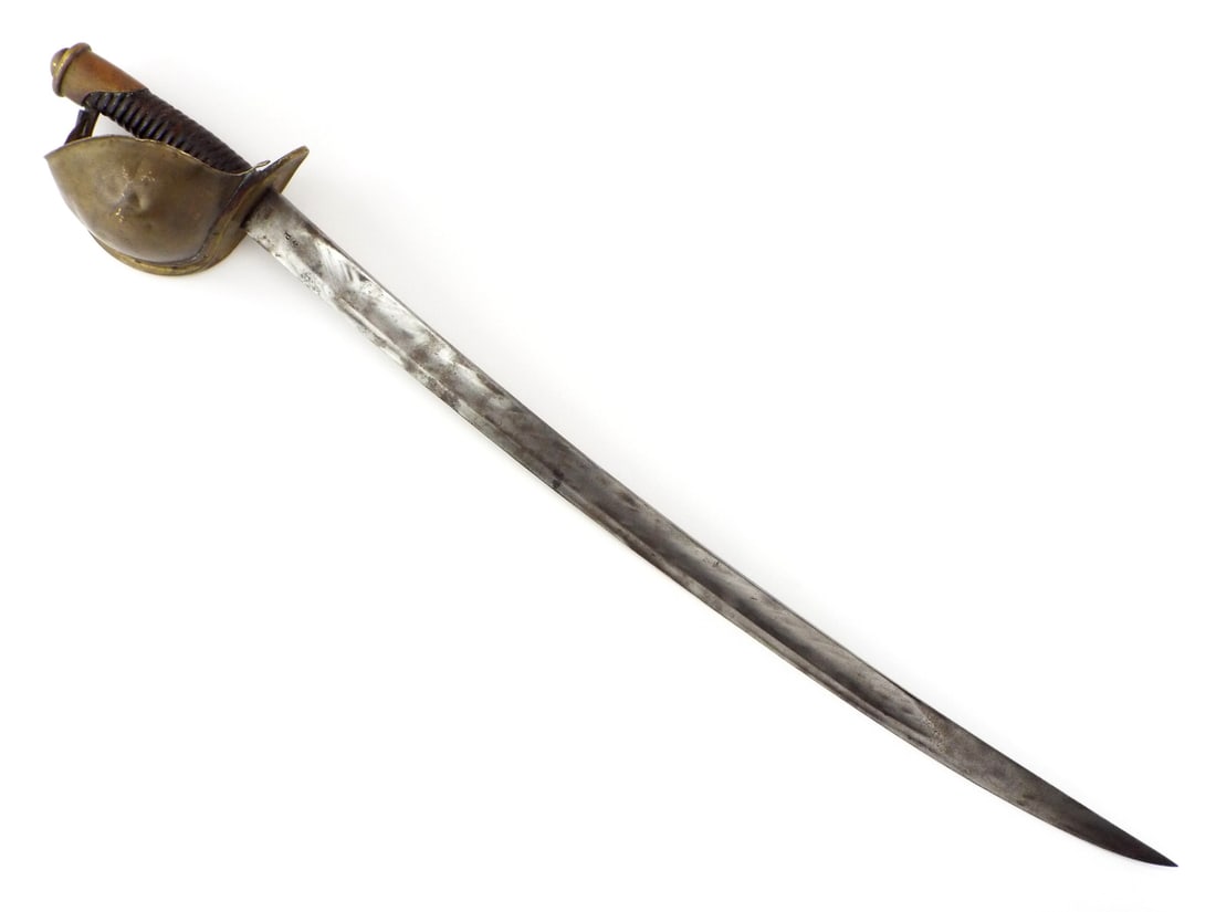 Battle Worn Civil War U.S. NAVY 1860 CUTLASS Sword (1 of 16)