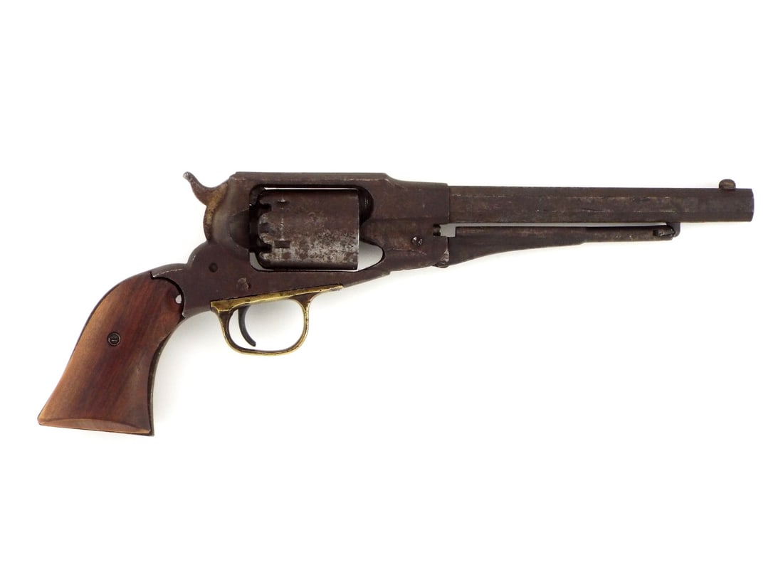 Good US Civil War REMINGTON MODEL 1858 REVOLVER (1 of 20)
