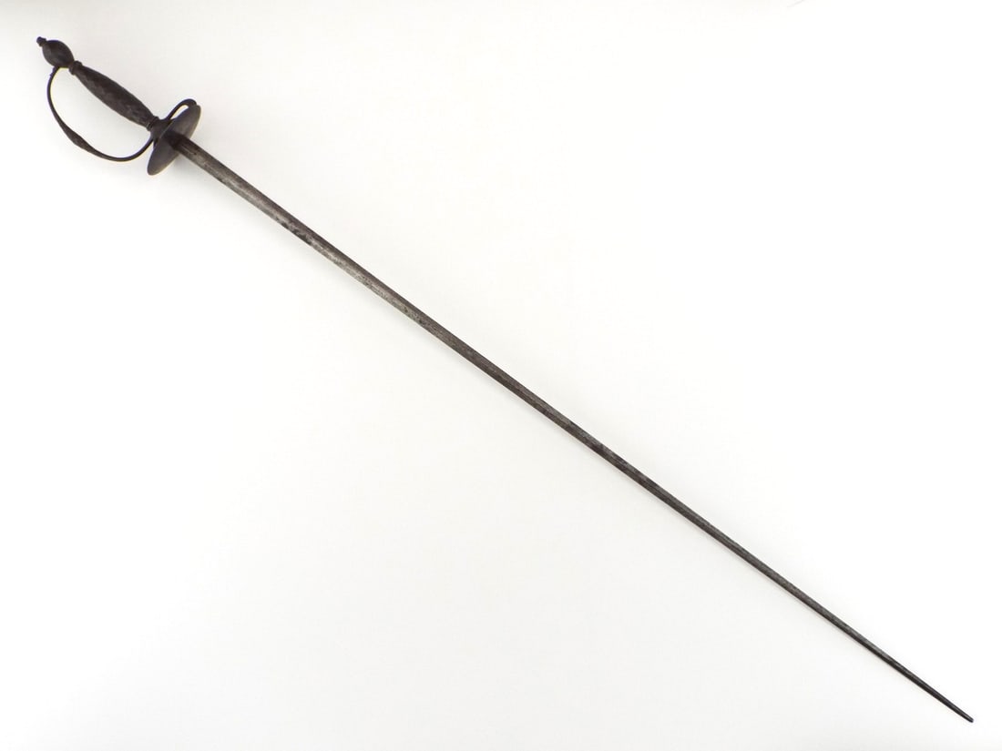 Fine 18th C. British Blued NOBLEMAN SMALLSWORD (1 of 12)
