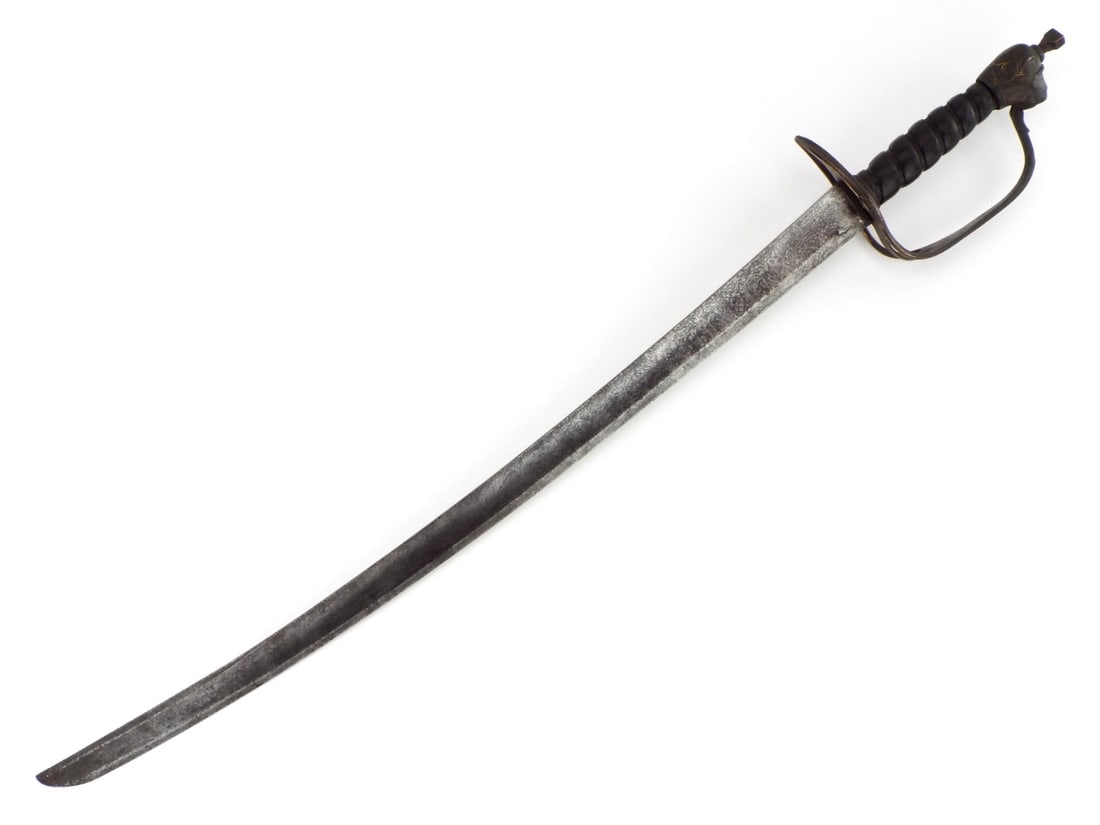 Fantastic American MADE Revolutionary War Officers Hanger Sword - 10