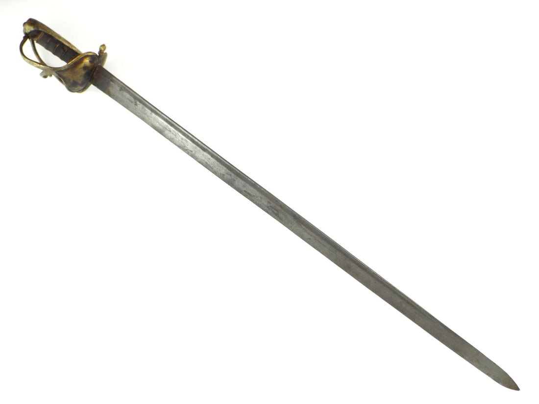 American Revolutionary War Continental Dragoon Officer's Palash Sword (1 of 14)