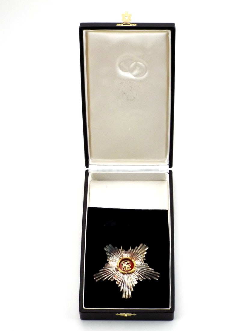 Finnish Cold War Lion Order By TILLANDER Gilt Silver & Enamel (1 of 12)