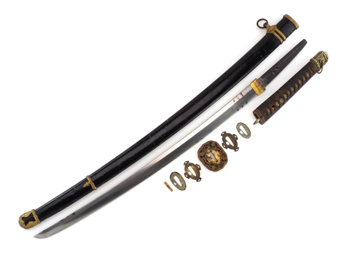 Japanese WWII Navy Officer Kai-Gunto Katana Sword (1 of 17)