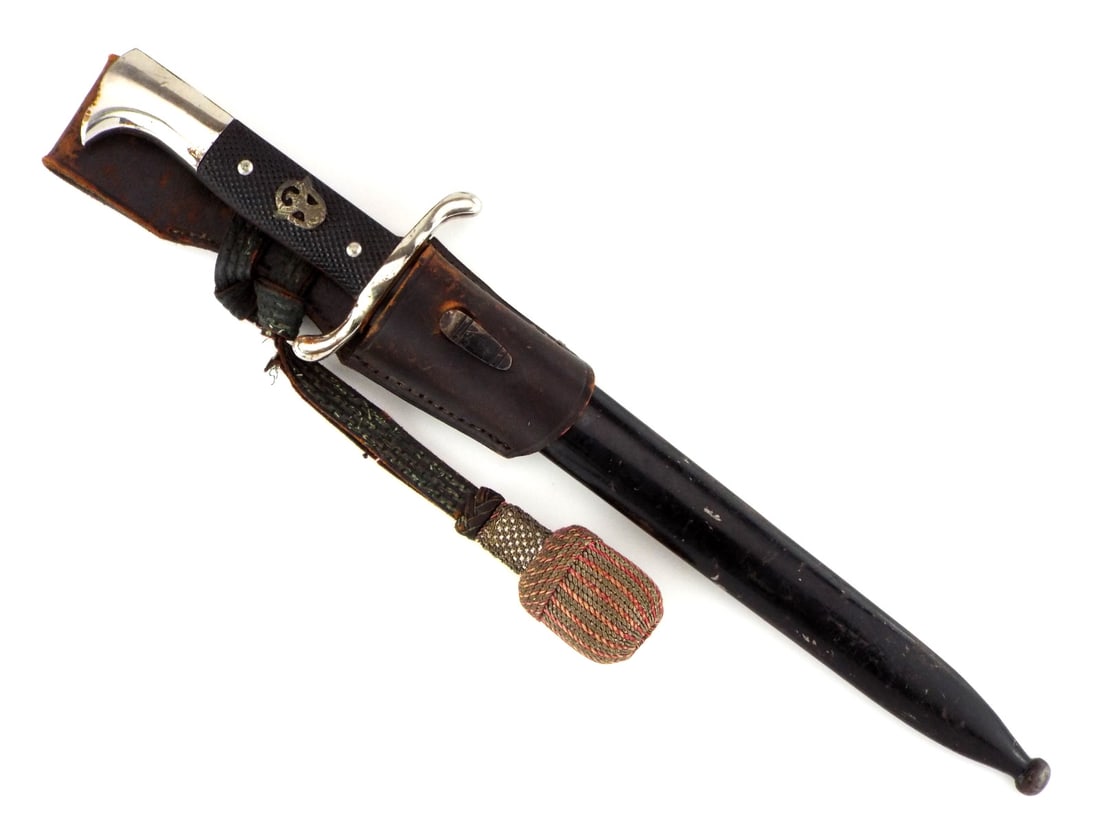 German WWII Fireman Dress Bayonet By EICKHORN SOLINGEN with Portepee (1 of 15)