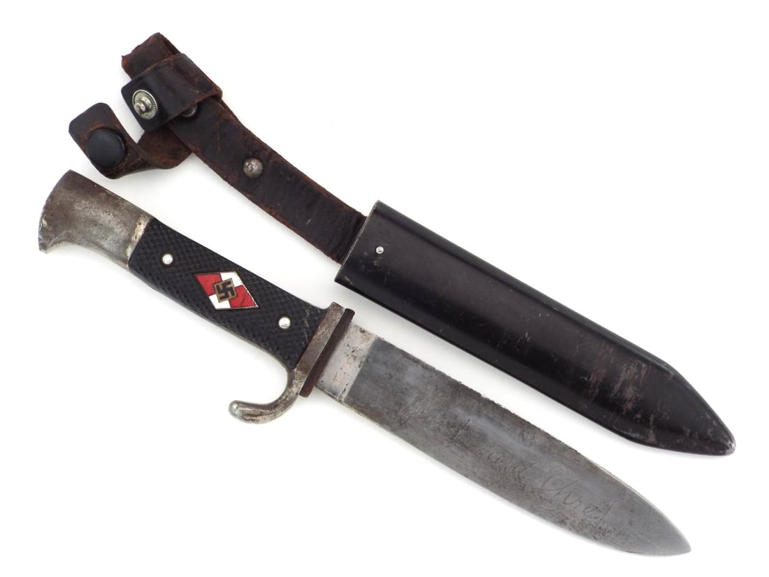 Early German WWII HJ Knife RZM M7/62 Transitional By PLUCKER SOLINGEN (1 of 15)