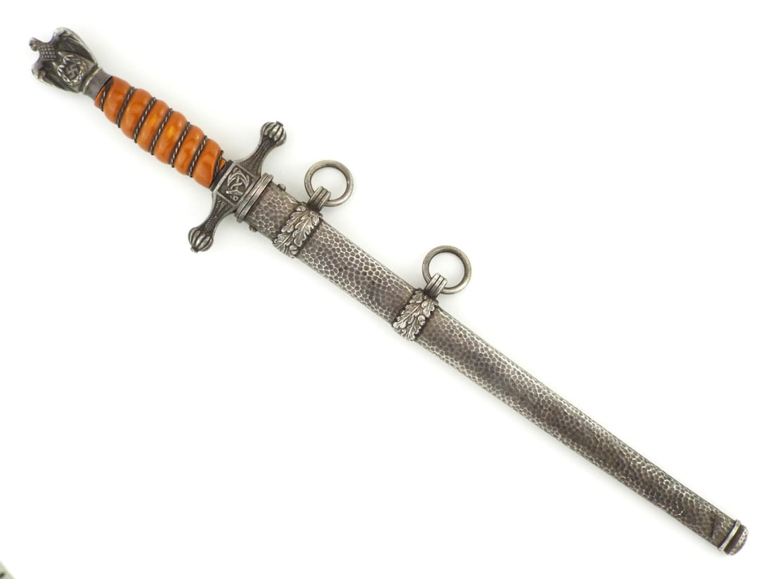 Very Rare WWII German Naval ADMINISTRATIVE Officer Navy Dagger WKC SOLINGEN (1 of 16)