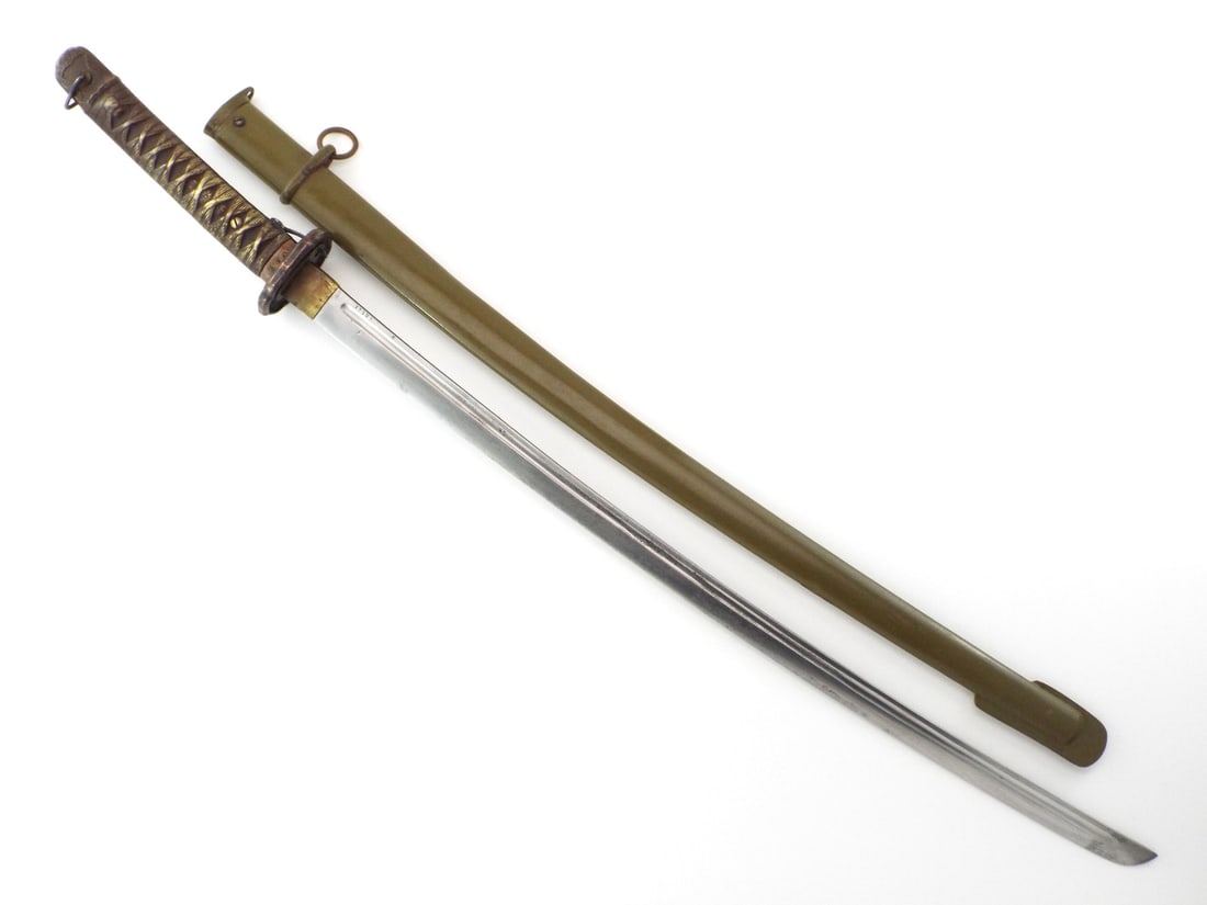 Japanese WWII NCO Officer Sword Kokura Arsenal & Matching Numbers (1 of 17)