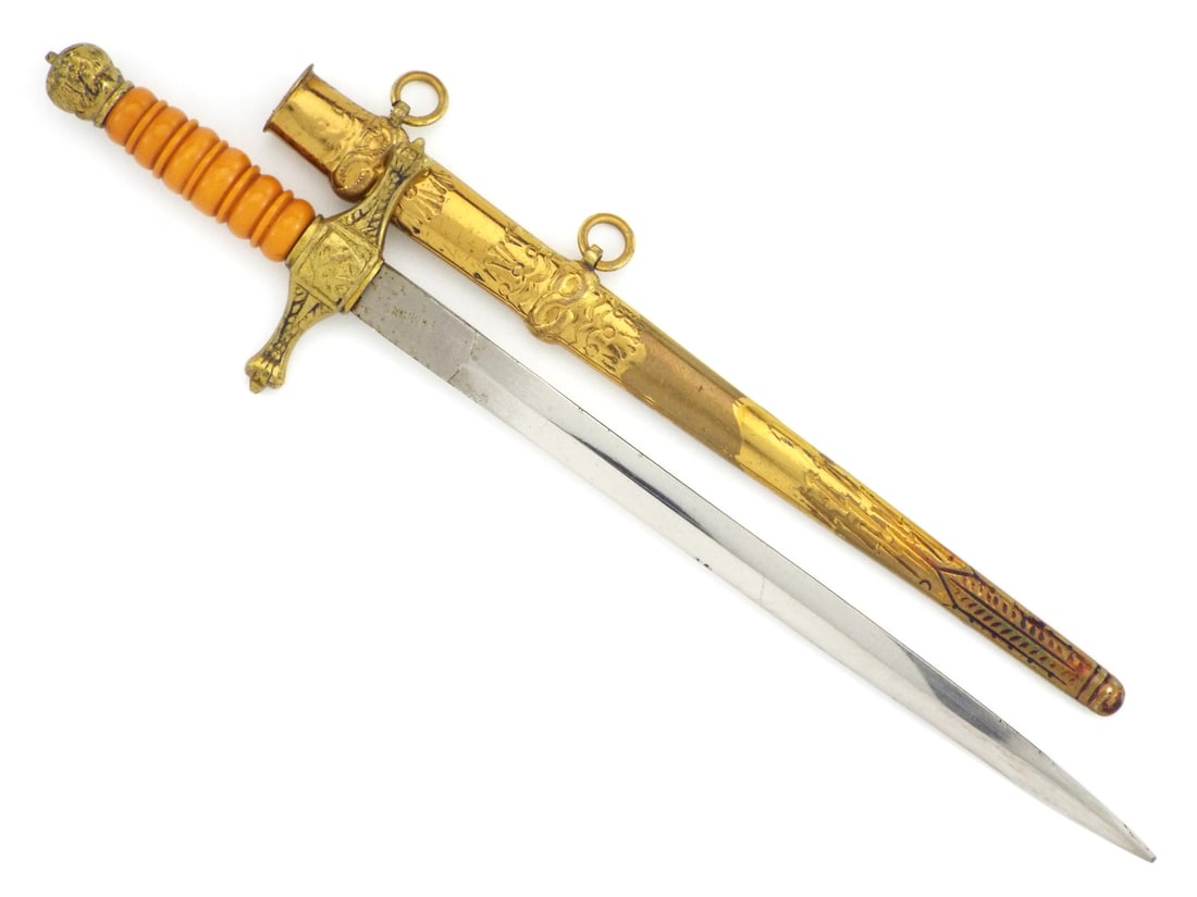 German WWII MINIATURE Navy Officer Dagger Salesman's Sample (1 of 12)