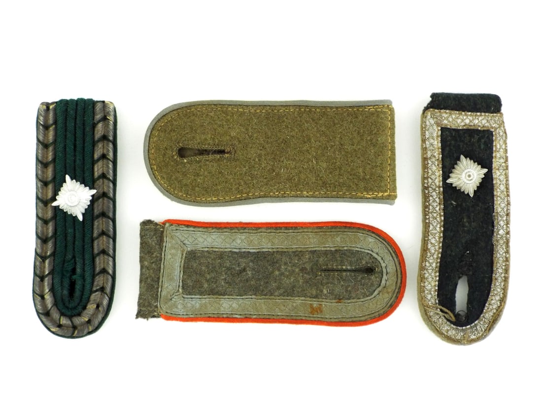 German WWII OFFICER & ENLISTED SHOULDER BOARDS Mixed Branch (1 of 8)