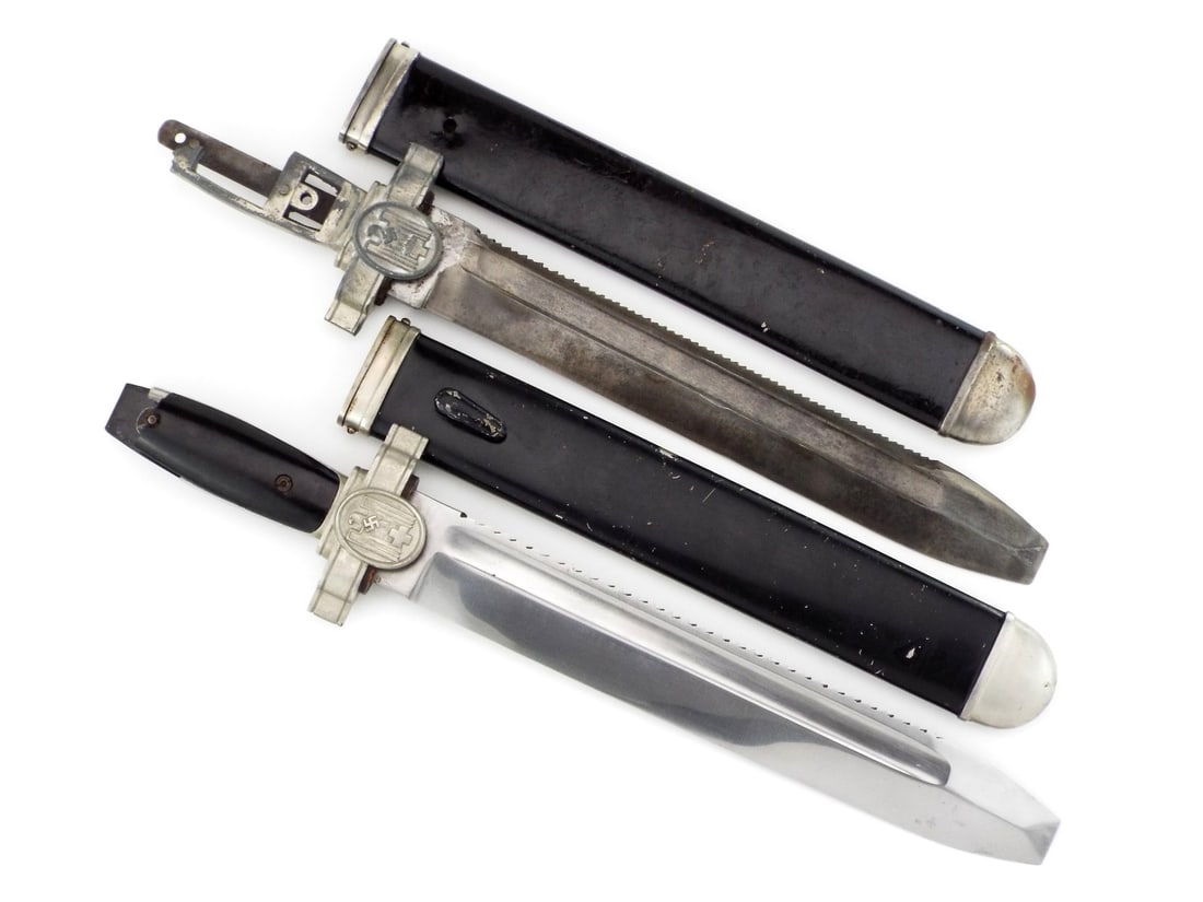 Pair of German WWII Parts Medical Daggers (1 of 6)