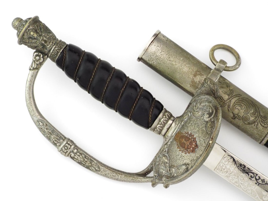 Uncommon Argentine Republic Early Century INFANTRY OFFICER SWORD By H. BOKER & CO. SOLINGEN (1 of 12)